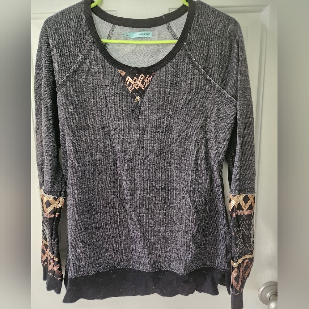 Maurices Embellished Sweater
